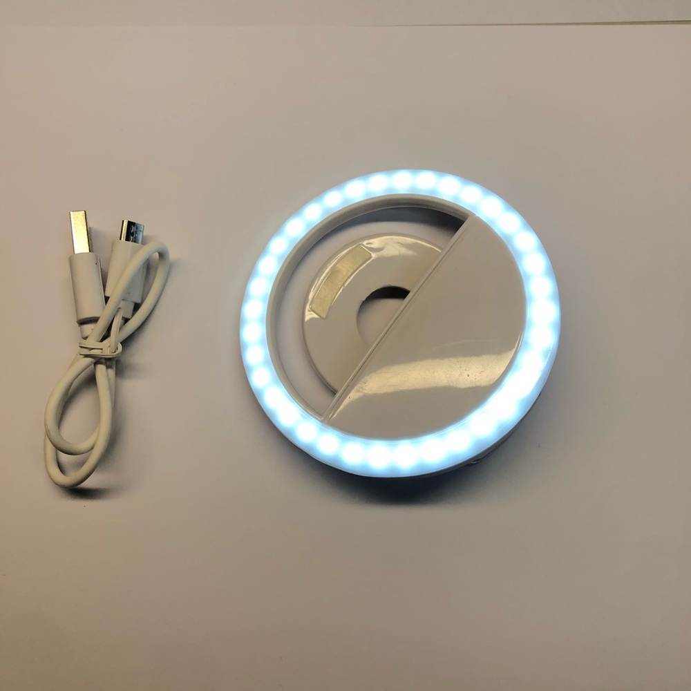 Clip On Ring Light - White - Picture 9 of 11